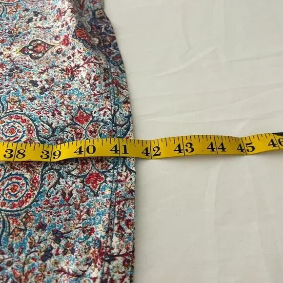 Cynthia Rowley Women's Plus Size Paisley Print Swing Dress Size 3X Boho NEW - Picture 8 of 8